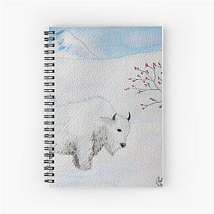 White Buffalo Spiral Notebook