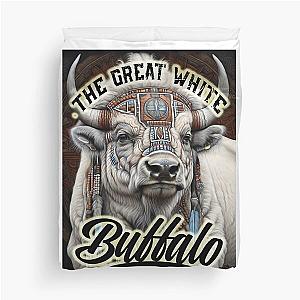 The Great White Buffalo;  Duvet Cover