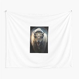 White Buffalo 3 Tapestry