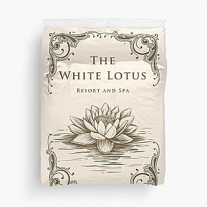 The White Lotus Duvet Cover