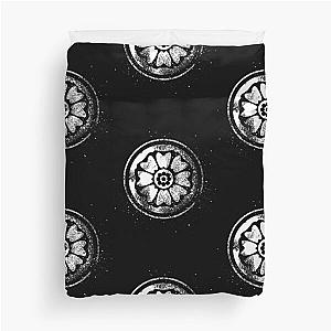 Order of the White Lotus Symbol Duvet Cover