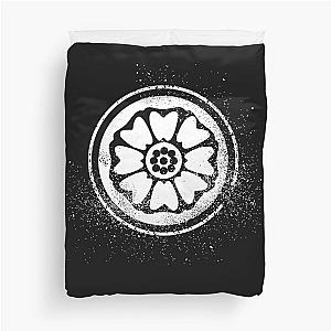 Order of the White Lotus Symbol Duvet Cover