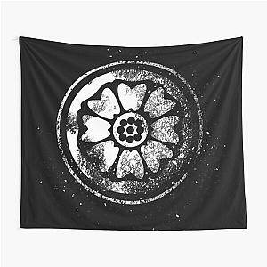 Symbol of Wisdom & Harmony Tapestry - The White Lotus