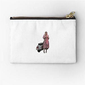 Tanya The White Lotus Zipper Pouch