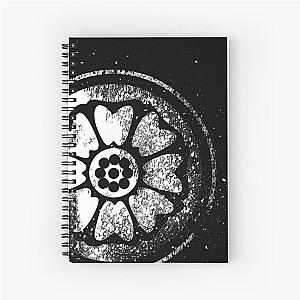 Order of the White Lotus Symbol Spiral Notebook