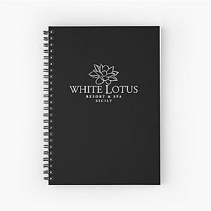 White Lotus Resort and Spa Spiral Notebook