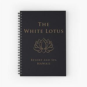 White Lotus Series Hawaii Spiral Notebook