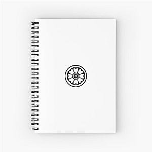 White Lotus Spiral Notebook