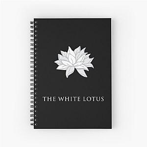 The White Lotus Spiral Notebook