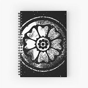 Order of the White Lotus Symbol Spiral Notebook