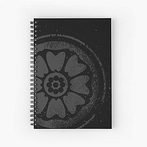 Spiral Notebook - The Order of the White Lotus Symbol (Black)