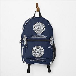 White Lotus Wisdom Backpack