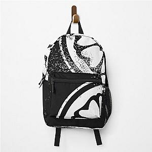 White Lotus Symbol Backpack