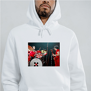 The White Stripes Merchandise For Fans The White Stripes Hoodies