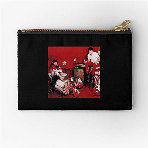 The White Stripes Signature The White Stripes Zipper Pouches