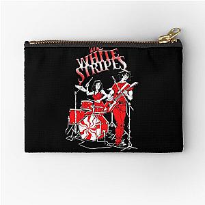 The WS Red White Shirt Zipper Pouch