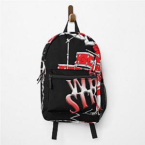 Red White Backpack