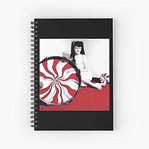 Miss White Spiral Notebook