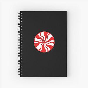 White Stripes Classic T-Shirt Spiral Notebook