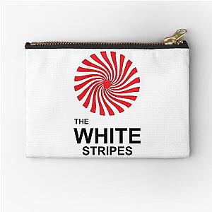 The White Stripes Zipper Pouch