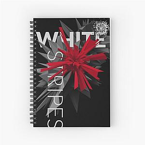 White Stripes Essential T-Shirt.png Spiral Notebook