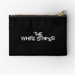 The White Stripes Zipper Pouch