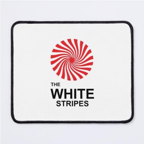 The White Stripes Mouse Pad