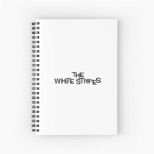 The White Stripes Spiral Notebook