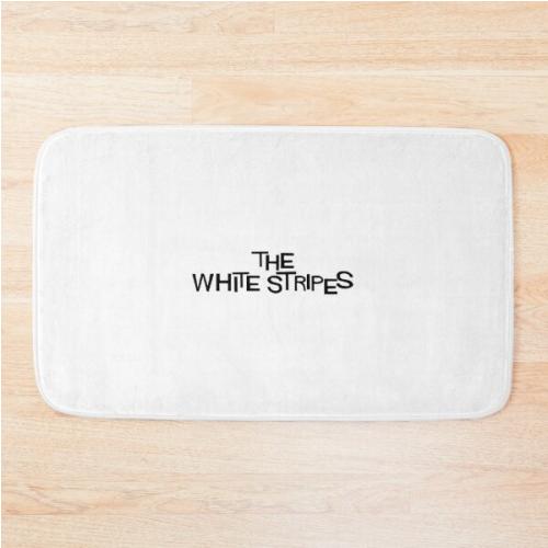 The White Stripes Bath Mat