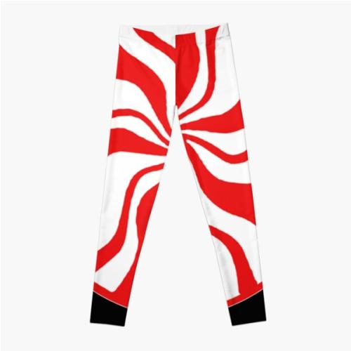 White Stripes Classic T-Shirt Leggings