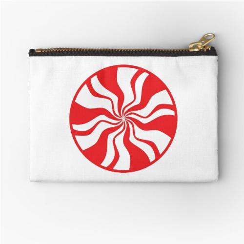 The White Stripes Zipper Pouch