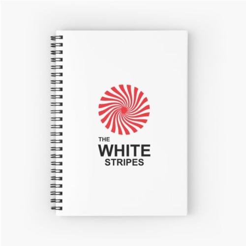 The White Stripes Spiral Notebook