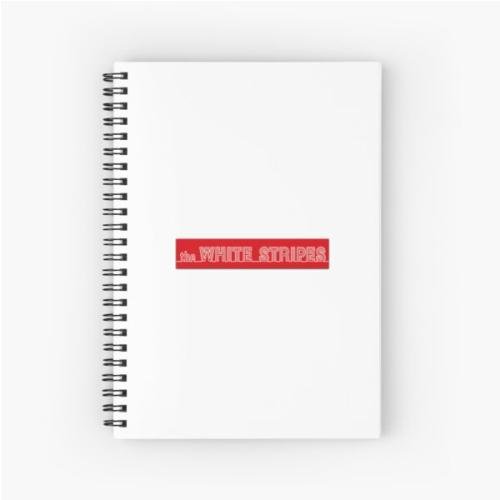 The White Stripes Spiral Notebook