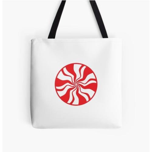 The White Stripes All Over Print Tote Bag