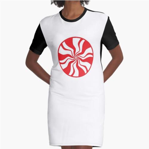 The White Stripes Graphic T-Shirt Dress