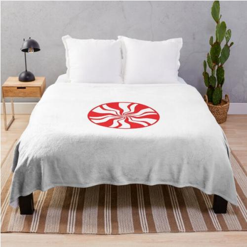 The White Stripes Throw Blanket