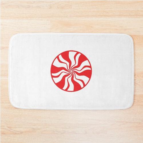 The White Stripes Bath Mat