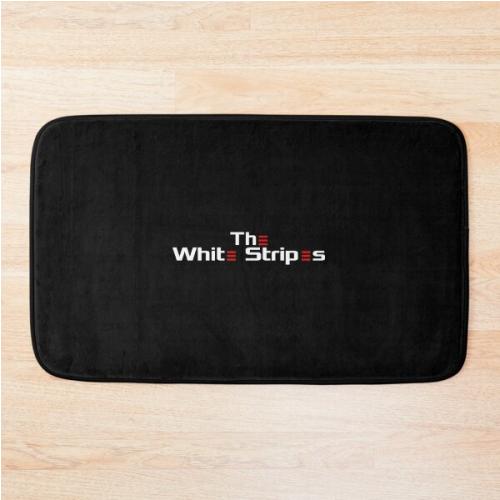 The White Stripes Bath Mat