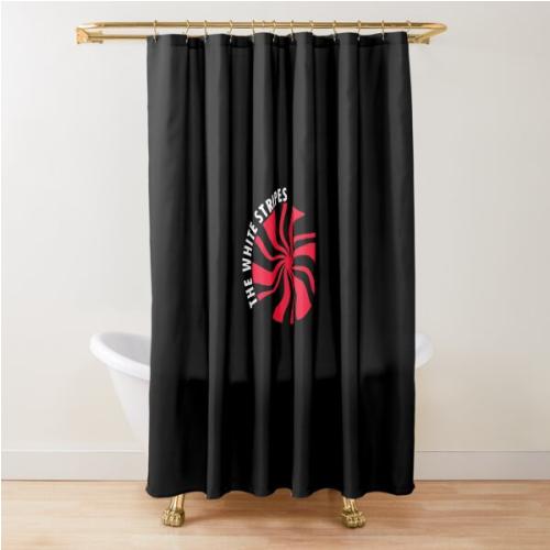 The White Stripes Shower Curtain