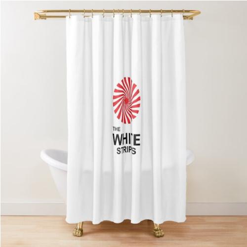 The White Stripes Shower Curtain