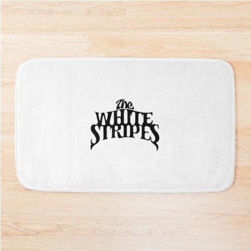 The White Stripes Bath Mat