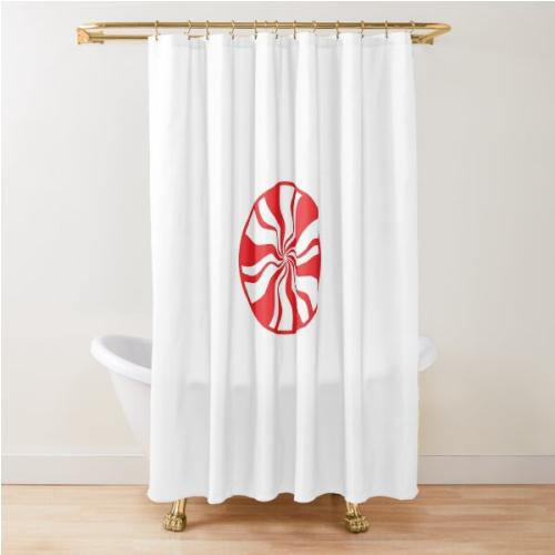 The White Stripes Shower Curtain