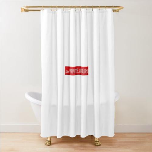 The White Stripes Shower Curtain