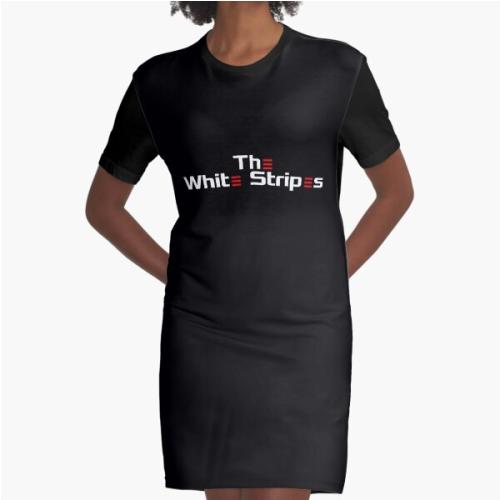 The White Stripes Graphic T-Shirt Dress