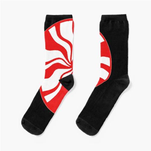 White Stripes Classic T-Shirt Socks