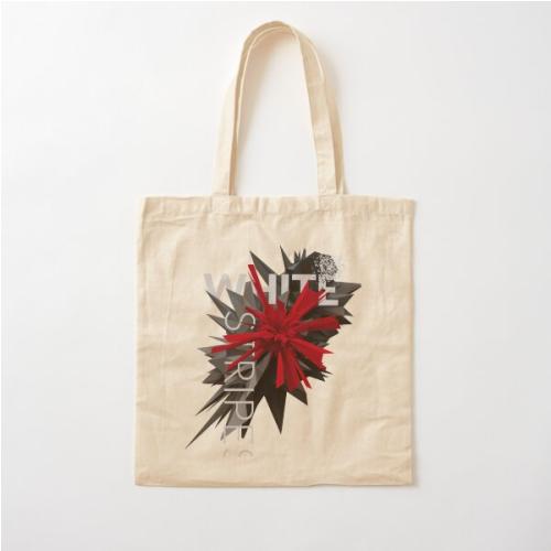 White Stripes Essential Essential Cotton Tote Bag