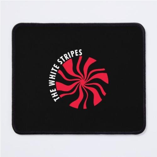 The White Stripes Mouse Pad