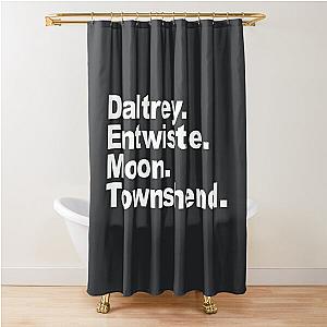 The Who Fan Gifts Under 20, The Who Band, Roger Shower Curtain