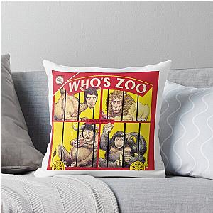 The Who Exhibition Throw Pillow