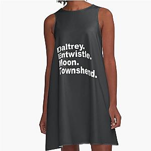 The Who Fan Gifts Under 20, Who Band, Roger A-Line Dress